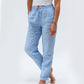 🌸Women's Elastic Waist Cotton Linen Casual Pants