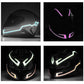 Striscia luminosa a LED per casco da moto