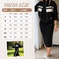 💖 Women's Stand Collar Jacket & Dress Set❄️🥠𝙁𝙧𝙚𝙚 𝙎𝙝𝙞𝙥𝙥𝙞𝙣𝙜