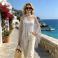 🏆 Ultimo giorno a prezzo speciale 💲9,99! 💐Copricostume estivo metallizzato all'uncinetto: leggero, fluido e dallo stile impeccabile per l'estate.