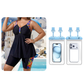 Women's Flowy Tankini Top and Shorts Swimsuit