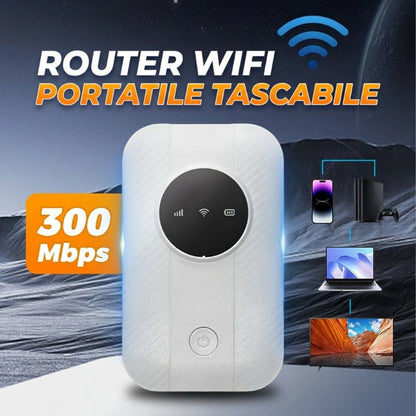 Router WiFi mobile 4G LTE tascabile