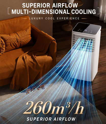 🌬️Condizionatore d'aria portatile 3 in 1 silenzioso con ventilatore✅Vendita diretta dalla fabbrica⌛Quantità limitata💥Miglior prezzo