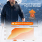 🎁Free Shipping⚡2026 Upgraded Unisex Hooded Casual Graphene Heated Insulated Jacket (with Internal Pockets)