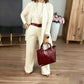 New Arrival✨3-Piece Set with Short Sleeve Top, Wide-Leg Pants & Long Cardigan – Effortless Layered Style⛰️𝙁𝙧𝙚𝙚 𝙎𝙝𝙞𝙥𝙥𝙞𝙣𝙜