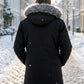 ✨Men's Windproof Hooded Thermal Mid-Length Parka Jacket