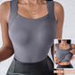 💐Canotte termiche da donna con scollo a U e reggiseno incorporato
