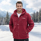 🎁Free Shipping⚡2026 Upgraded Unisex Hooded Casual Graphene Heated Insulated Jacket (with Internal Pockets)
