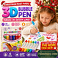 💥Surprise Price: Only ＄14.99!!🎁🔮Magic Pen – Draw 3D with one stroke!🎄 DIY Bubble Popcorn Drawing Pens& Buy 3 Pay 2 🔥
