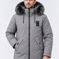 ✨Men's Windproof Hooded Thermal Mid-Length Parka Jacket