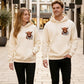 🎅CHRISTMAS SALE 50% OFF!!🎁🐄Cute Highland Cow Cozy Fleece-Lined Hooded Sweatshirt🦬