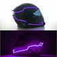 Striscia luminosa a LED per casco da moto