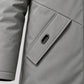✨Men's Windproof Hooded Thermal Mid-Length Parka Jacket