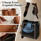 👜Vintage handbag with wide and adjustable shoulder strap