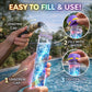 🌈 Pistola ad acqua a LED arcobaleno luminosa | Divertimento estivo che esplode magicamente! ✨