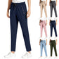 🔥Pantaloni casual unisex ultra elasticizzati in seta ghiaccio, comodi e confortevoli