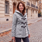 Women's Winter Warm Hooded Toggle Coat