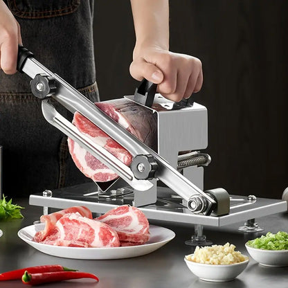 🍖 Offerta limitata a metà prezzo - Affettatrice manuale per carne congelata