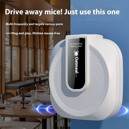 🐭Potente repellente ultrasonico anti-roditori - Tecnologia intelligente a 360° per