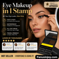 👩🏼‍🎨One palette completes all your eye makeup looks！👀3-in-1 Eyeliner and Lower Lash Stamp Kit