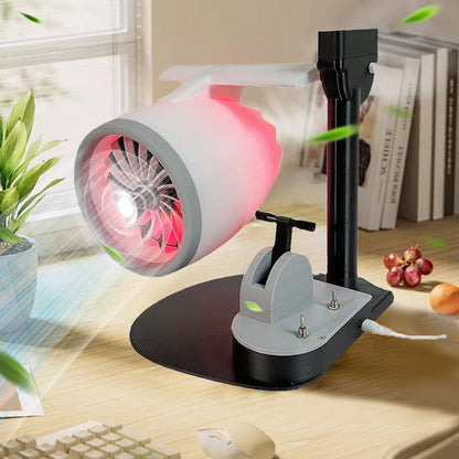 Ventilatore da scrivania Creative Turbo ✈️ Spedizione gratuita