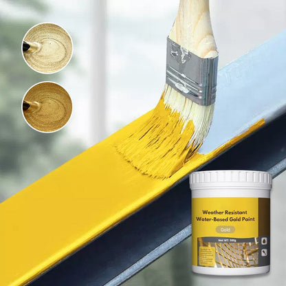 🔥 Vendita calda 60% di sconto 🔥 Colore oro resistente alle intemperie a base d'acqua