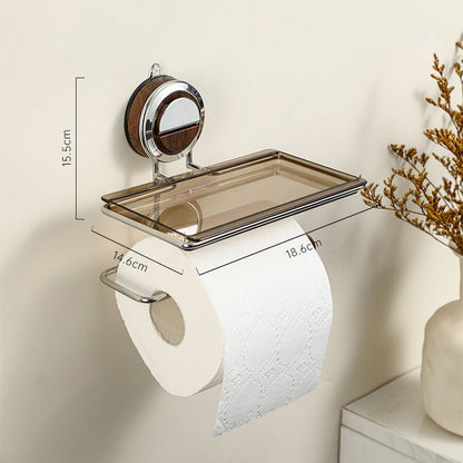 ⏳ Speciale a durata limitata ⏰ Portacarta igienica senza fori con scaffale 🚽