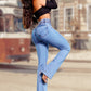 💕Spring New👖Stretch Flare Jeans With A High Waist