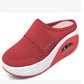 🌿🌬️Women's Casual Material Slanted Heel Slippers