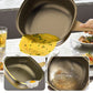 🔥50% tijdelijke korting🍳 30 cm titanium steelpan met antiaanbaklaag en deksel