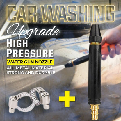 🚿SCONTO DEL 50% – Idropulitrice ad alta pressione per auto e giardino! 💦🚗 10 volte più potente, 8 impostazioni di spruzzo e corpo in metallo estremamente resistente