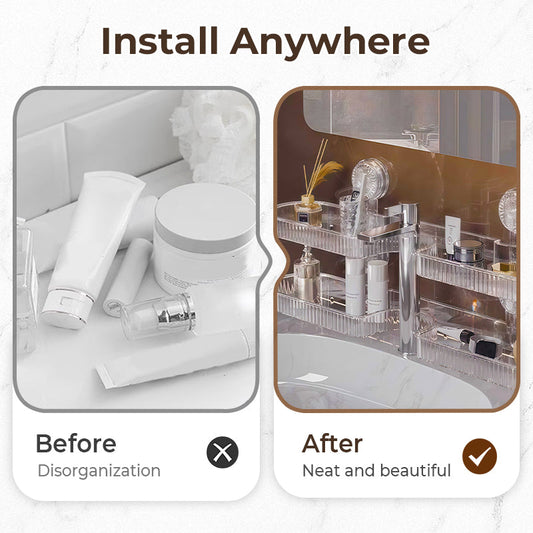 Portaoggetti universale removibile per rubinetti