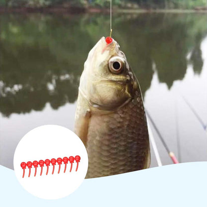 🦈Soft Floating Worm Lure Bait for Fishing - Box of 260 lures🎣