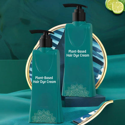 Crema tintura per capelli a base vegetale per coprire i capelli grig