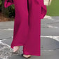 ✨SCONTO DEL 55% – Grazioso set di top irregolari 👗 Elegante set di pantaloni a gamba larga – Comodo e perfetto per la primavera