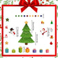 🎄Kerstmis 3D Beeldverhaal Magnetische Sticker