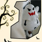 Charmante spookvormige hangdecoratie & bel