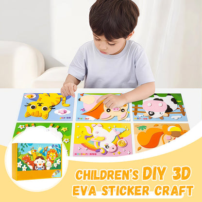 🔥Children’s DIY 3D EVA Sticker Craft