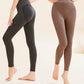 Dames slanke high-taile thermische leggings