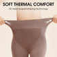 Dames slanke high-taile thermische leggings