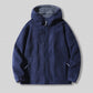🎁[Beste cadeau voor hem] 🎉🎁heren met dubbele gezichten faux fleece warme capuchon jas