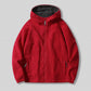 🎁[Beste cadeau voor hem] 🎉🎁heren met dubbele gezichten faux fleece warme capuchon jas