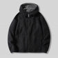 🎁[Beste cadeau voor hem] 🎉🎁heren met dubbele gezichten faux fleece warme capuchon jas