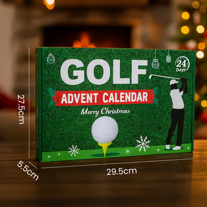 🏆 Offerta Lampo ⚡ Calendario dell'Avvento Golf 2025 per Uomini - 24 Giorni di Sorprese e Divertimento Natalizio
