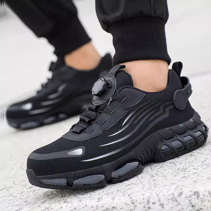 🔥GRANDE SALDO 50% DI SCONTO🔥Scarpe da lavoro antinfortunistiche con bottoni rotanti