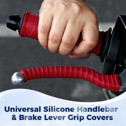 🔥Offerte speciali-Copri manopole universali in silicone per manubrio e leve dei freni