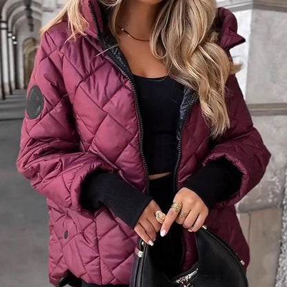 🧥 Il capo indispensabile per l'inverno | Giacca trapuntata in cotone con cappuccio