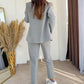 🔈🔈50% di sconto🔥Set 2 pezzi blazer e pantaloni classici da donna