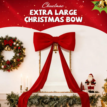 ✨PROMOZIONE ULTIMO GIORNO - 50% DI SCONTO✨Fiocco natalizio extra large per decorazioni