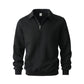 🔥Novità - Maglia da uomo con mezza zip in stile lavorato a trecce